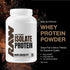 RAW Whey Isolate Protein Powder - Dark Chocolate, 100% Grass-Fed Sports Nutrition for Muscle Growth & Recovery, 25