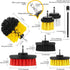 Drill Brush Attachments 20 PCS Scrub Pads & Sponge Power Scrubber Brush with Extend Long Rod for All Purpose Cleaning