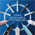 Oral-B Braun Precision Clean 4210201329343 Toothbrush Heads with Cleanmaximiser Bristles for Optimal Cleaning in Letterbox Packaging Pack of 8