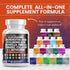 Clean Nutraceuticals Joint Support Supplement - Glucosamine Chondroitin MSM Turmeric with Omega 3 & 120 Count Capsules