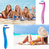 Honoson 30 Pieces Bikini Razors Trimmer for Women - Disposable Travel Accessories for Body Hair Removal (Light Blue,