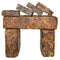 Raw African Black Soap Bar 8 oz., 100% Pure Natural from Ghana, Acne Treatment, Great for Skin