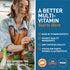 Immune 42 (90 30 Dr. Tobias Adult Multivitamin for Women & Men - Supporting Vitamins from Fruits, Vegetables, Plus