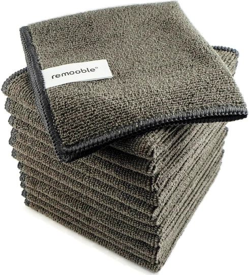 Microfiber Cleaning Cloth, Streak Free Whiteboard Rags, Dry Erase Towels, Pack of 12, Size 10 x 10 inch