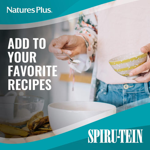 Natures Simply Natural SPIRU-TEIN Shake - Unsweetened Chocolate Protein Powder, 0.82 lb, 16 Servings