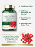 Carlyle Hawthorn Berry Complex | 2500mg | 120 Capsules | Non-GMO, Gluten Free Extract Powder Pills