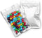 Mylar Bags with Ziplock 4" x 6" - 100 Sealable Heat Seal Bags for Candy, Food Packaging, Medications