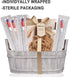 30 Pack Disposable Toothbrushes with Toothpaste, Soft Bristle Manual Disposable Travel Toothbrush Kit, Individually