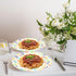 wonmon 30 9 Inch PCS Disposable Easter Paper Plates, Round Colorful Easter Flower Plate Spring Dessert Cake Plates