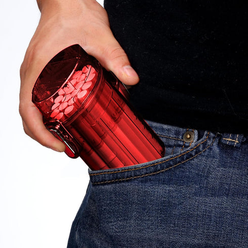 Waterproof Smell Proof Tobacco Storage Box, Airtight Container, Joint Holder Case for Outdoor, Multipurpose Tobacco