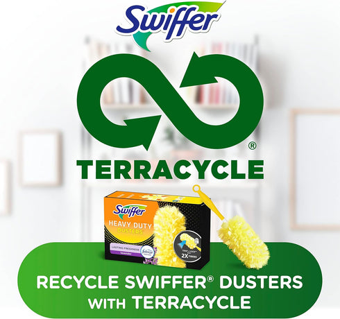 Swiffer Dusters Heavy Duty Multi-Surface Duster Refills, Lavender Scent, 11 Count
