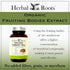Immune 60 Herbal Roots Organic Turkey Tail Mushroom Supplement - Fruiting Bodies Extract - Support - Vegan Non GMO