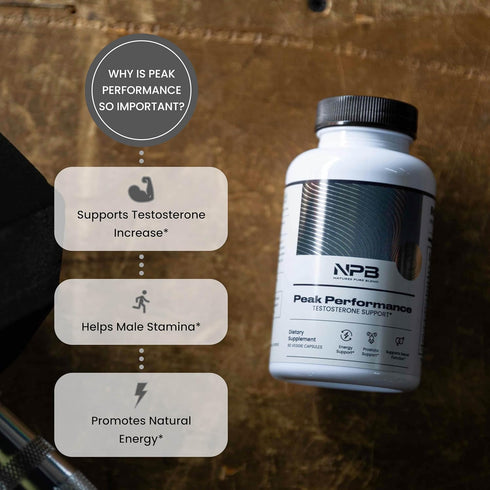 Peak Performance Prostate Health Supplement for Muscle Mass and Stamina
