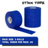 STIKK Athletic Tape - 3pk Blue, 1.5 Inch x 15 Yards for Muscle Support, Training Supplies