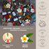 Let Go Aura Crystal Spray, Organic Cinnamon Aroma Essential Oil Aromatherapy Room Freshener for Bedding