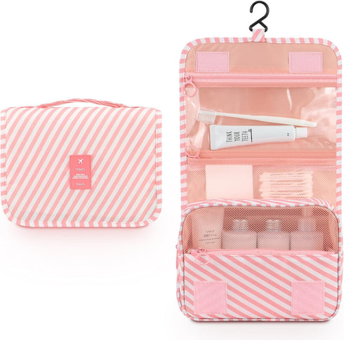 Mossio Hanging Toiletry Bag - Large Cosmetic Makeup Travel Organizer for Men & Women