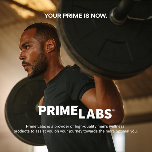 Prime Labs L Arginine Nitric Oxide - 1500mg L-Arginine - Supports Blood Flow, Energy, Strength, Endurance - 60 Capsules