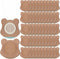 JayruiMice 50 Count Value Pack Disposable Castor Oil Patches, Leak-Proof Adhesive Patches for