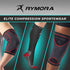 Rymora Leg Compression Sleeve, Calf Support Sleeves for Pain Relief, Comfortable Footless Socks for Fitness, Running,