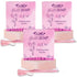 FIVONA Pink Yoni Soap Bar Set of 3 - Gentle Feminine Wash