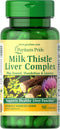 Puritan's Pride Milk Thistle Liver Complex, Supports Healthy Liver Function, 90 Count