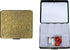Set of 2 Metal-Plated Weekly (7-Day) Pill Box Case & Portable Medicine
