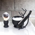 SANWA Grooming Shaving Kit for Men, Strong Razor and Brush Stand with Stainless Steel Shaving Soap Bowl