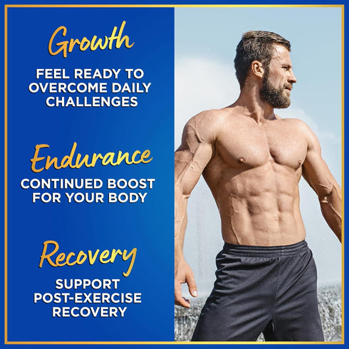 HMB and Vitamin D3 Supplement - Muscle Growth, Strength, Performance Support - 180 Days, 360 HMB Capsules