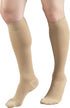 Truform HMNA 9808 Compression Stockings, Regular 15-20 mmHg, Below Knee, Closed Toe, Beige, Large (Size C)