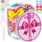 YGDZ Hair Accessories Set: 300 Elastic Rubber Bands, 150 Small Hair Ties, 100 Bands for Thin Hair, 20 Baby Hair Bows