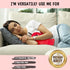 Crustacean Microwavable Unscented Heating Pad for Women, Plush Heatable Stuffed Toy Animal Gift