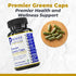 Premier Research Labs Greens Capsules, 150 Vegetarian Capsules, Super Greens Supplements