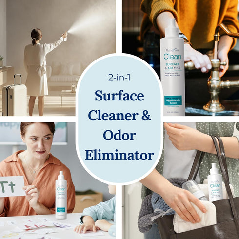 PlaneAire Clean | Surface Cleaner and Air Freshener | All Purpose Cleaning Spray | Natural Odor Eliminator | Cleaning
