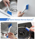 WENSTIER 4 Set PCS Multi Purpose Small Crevice Cleaning Brushes for Tight Narrow Space, Small Scrub Brush for Scrubbing