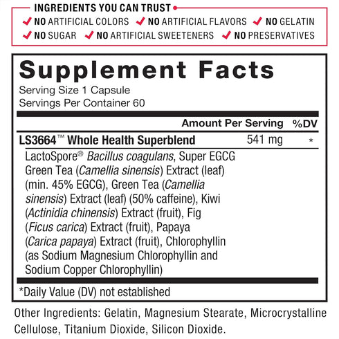 Force Factor ProbioSlim Probiotic Supplement for Women and Men, 180 Capsules, Support Digestive Health & Gut Health