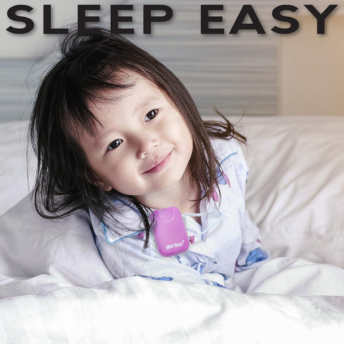 3 Pink Bedwetting Enuresis Alarm with Loud Sound & Strong Vibration for Boys or Girls