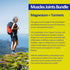 Magnesium Gummies with Turmeric - 60 Counts, 300mg Magnesium Complex for Calm & Muscle Cramps
