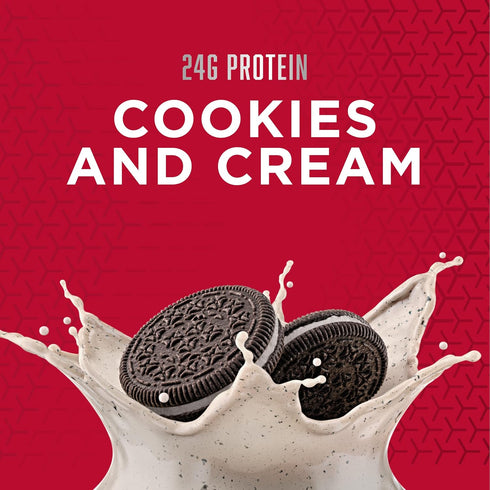 BSN SYNTHA-6 Edge Protein Powder - Hydrolyzed Whey, Low Sugar, 24g Protein, Cookies N Cream, 28 Servings