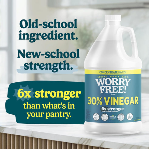 Worry Free Brand 30% WF Vinegar Concentrate