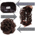 Messy Hair Bun Hair Piece 2Pcs, Curly Bun Hair Piece, Hair Buns Extension Fake Hair Scrunchie