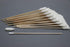 100pcs 6" Large Foam Over Cotton Bud Tipped Cleaning Swabs with Wooden Handle CK-FS916