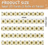 YKZEYK 1/2" 25 Ribbon for Gift Wrapping Bees White Sunflowers Print Fabric Ribbon Yards, Gift Wrap Ribbons Thick