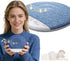 White Noise Sound Machine Pillow Speaker for Sleeping Under Pillow Bluetooth Speaker
