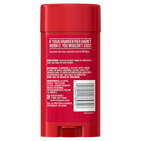 Old Spice Classic Deodorant for Men, 24hr Sweat & Odor Protection, Original Scent, 3.25 oz