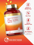 Carlyle Vitamin D3 5000 IU Softgels, 500 Count, Value Size, Non-GMO & Gluten Free, High Potency Formula, 125mcg