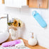 2 Packs Toothbrush Travel Case, Portable Holder with Ventilation Hole for Travel, Plastic Size for Business Trip