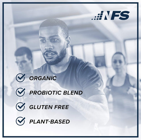 NF Sports All-Natural Plant-Based Protein - Organic Gluten Free Protein, 28 Servings (Tahitian Vanilla)