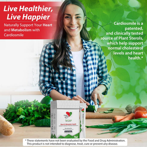 2000mg Plant Sterols with 1400mg beta-Sitosterol - Supports Healthy Cholesterol Levels, 30 Day Supply in Liquid Packets