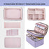 Lexeeco Medicine Storage Bag Pill Bottle Organizer with Portable Small Pouch Travel Medication Bottle Organizer