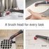 Rubbermaid Reveal Power Scrubber with Multi-Purpose & Grout Head, Cordless Electric Battery Powered Scrub Brush, Water